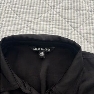 Steve Madden Black Jumpsuit